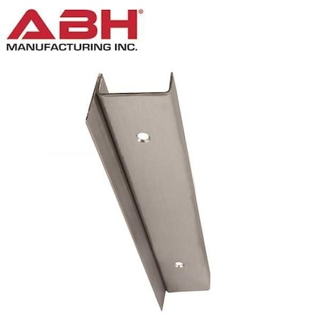 Abh STAINLESS STEEL DOOR EDGE GUARDS 1-3/4 Width Square Edge Mortised with Astragal Up to 42 in ABH-A548SM-42